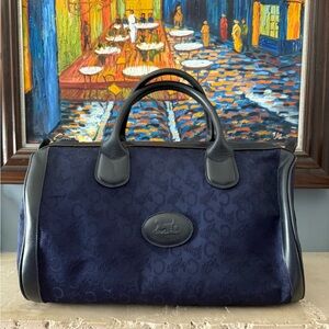 Celine Boston Bag -Navy Blue